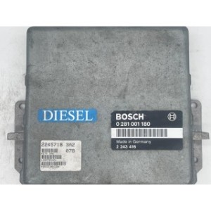 Boîtier moteur Ecu pour BMW SERIE 3 BERLINA (E36) 325TD 1991 176078 0281001180 2243416