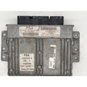 CALCULATEUR MOTEUR ECU CITROEN PICASSO 1.8i 16V 9647007880  9644674980
