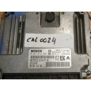 CALCULATEUR MOTEUR ECU CITROEN PICASSO 1.6 HDI 0281012468  9663268380