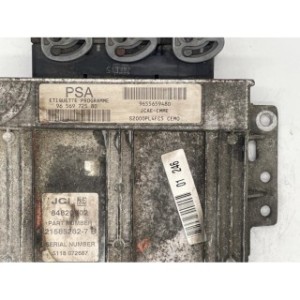 CALCULATEUR MOTEUR ECU PEUGEOT 206 1.4i 9656972580  9655659480