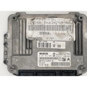 CALCULATEUR MOTEUR ECU PEUGEOT 207 1.4 HDI 70 CV 0281012529 9663475880