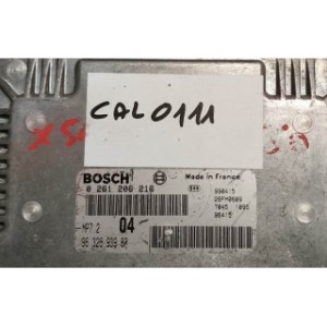 CALCULATEUR MOTEUR ECU PEUGEOT 206 1.4i 0261206216 9632693980
