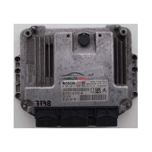 CALCULATEUR MOTEUR ECU PEUGEOT 206 1.4 HDI 70 CV 9658556780 0281011783