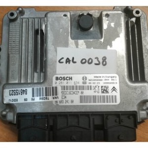 Calculateur moteur décodé PEUGEOT CITROEN 1.6 HDI EDC16C34 0281011634 9662872280