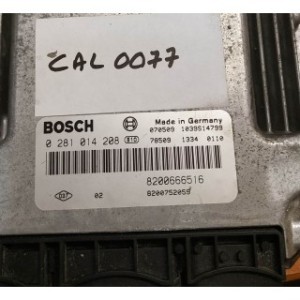 Calculateur moteur VIERGE RENAULT TRAFIC 2.0 0281014208 8200666516 8200752059