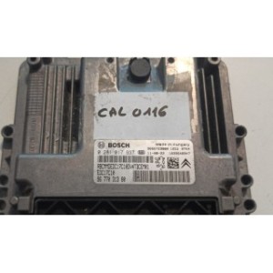 Calculateur moteur peugeot 206+ edc17c10 - décodé -bosch 0281017937 / 9677031380