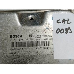 Calculateur moteur peugeot 206 1.4 hdi -décodé- bosch edc16c3 0281011089 / 9653202580