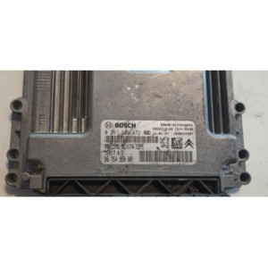 Calculateur moteur c3, ds3 , 308,207 -décodé- bosch mev17.4.2 0261s06472 / 9675495080