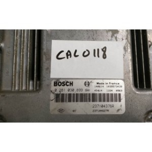 Calculateur moteur clio 4 1.5 dci -décodé- bosch edc17c42 0281030899 / 237104376 r