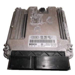 Calculateur moteur audi a3 1.9 tdi -décodé-bosch edc16u1 0281011383 / 03g906016 j