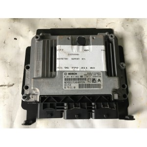 Calculateur moteur citroën c4 1.6 hdi -décodé -bosch edc17c10 0281017862/ 9677033180