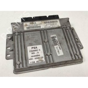 Calculateur moteur citroën xsara 1.4-décodé-sagem s2000-2c 21646952-5 / 9643784580-01
