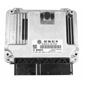 Calculateur moteur vw golf 5 tdi -décodé-bosch edc16u34 0281014062 / 03g906021 pn