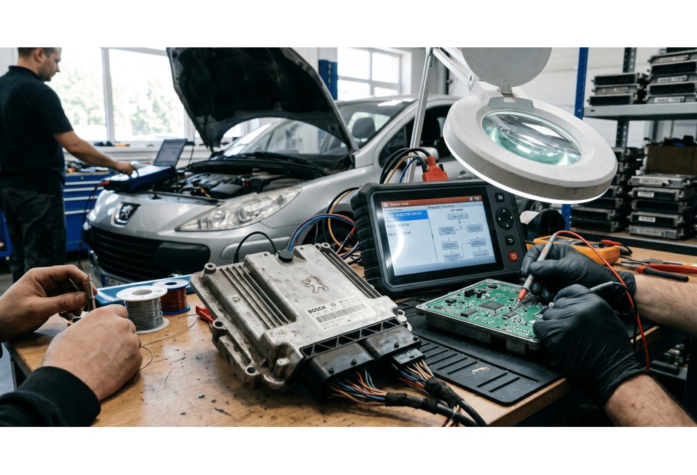 Calculateur Bosch ME7.4.4 Peugeot 307 : pannes et solutions 2026