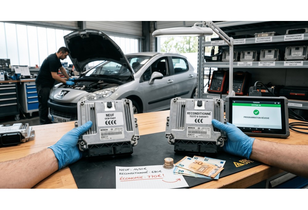  Calculateur reconditionné vs neuf : combien peut-on vraiment économiser ?